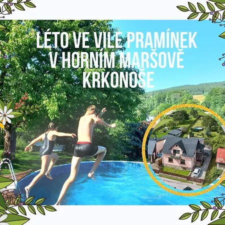 בית הארחה Praminek, Krkonose S Bazenem Kousek Od Pece Pod Snezkou Horní Maršov