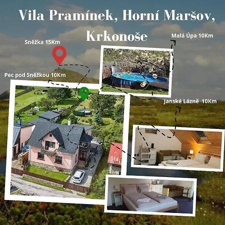 Praminek, Krkonose S Bazenem Kousek Od Pece Pod Snezkou Horní Maršov