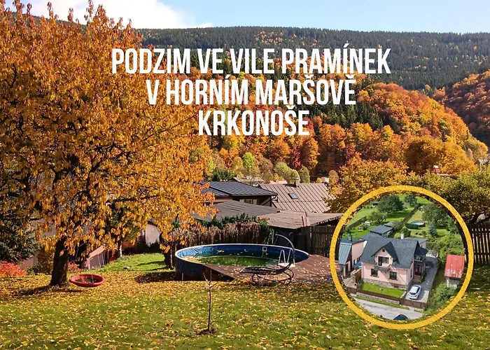 Vila Praminek Ubytovani Krkonose Blizko Pece