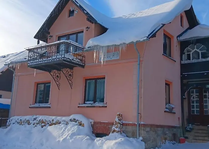 Vila Praminek Ubytovani Krkonose Blizko Pece Horní Maršov